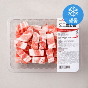 도드람한돈 꽈배기 삼겹 구이용 (냉동), 500g, 1개