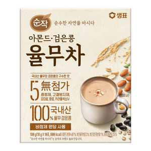 순작 아몬드 검은콩 율무차, 18g, 10개입, 1개