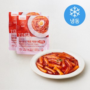 닥터로빈 제로 떡볶이 오리지널 (냉동), 220g, 2개