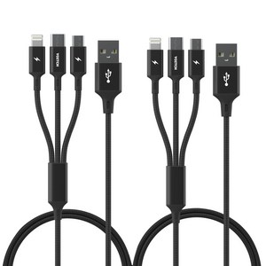 요이치 마운틴 베타 K 3in1 멀티 고속 충전 케이블