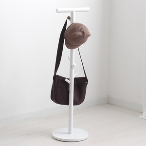 올리빙 원목 스탠드 가방 걸이