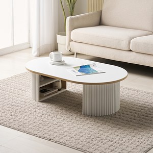 에브리가구 더무드 1000 템바보드 거실 수납 좌식테이블 방문설치