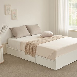 퍼리든 엔클라 무헤드 3단 서랍 침대 + 포켓스프링 롤팩 매트리스 방문설치