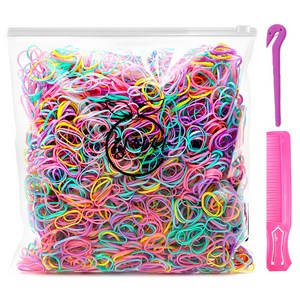 링하나 대용량 머리끈 지퍼백 + 이지컷 + 빗 세트 RH3