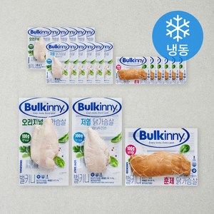 벌키니 닭가슴살 스키니 100g x 3종 x 7개입 세트 (냉동)