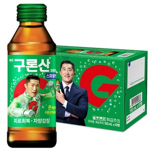 해태htb 영진 구론산 탄산 스파클링 오리지날, 150ml, 10개