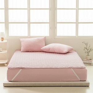 더자리 데일리 프레쉬 누빔 침대패드 고정밴드형