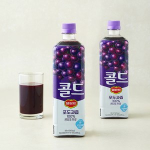 델몬트 콜드 100% 포도, 900ml, 2개
