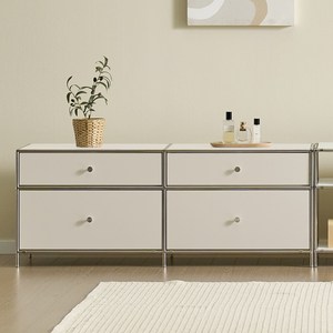 헤이몰리 헤이즈 미드센츄리 모듈 2단 1325 서랍장 거실장 방문설치