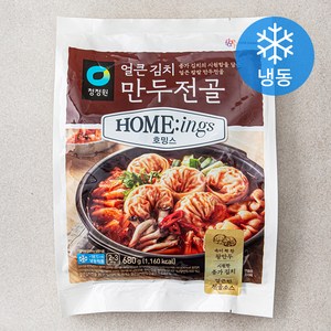 대상 호밍스 얼큰김치 만두전골 2~3인분 (냉동), 680g, 1개