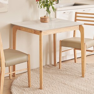 잉글랜더 비올라 통세라믹 고무나무 원목 식탁 방문설치