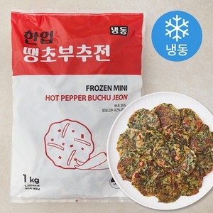 한입 땡초 부추전 (냉동), 1kg, 1개