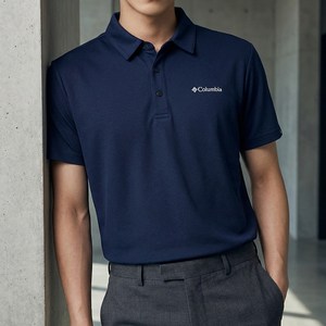 컬럼비아 남녀공용 반팔 폴로 티셔츠 C62YMG601