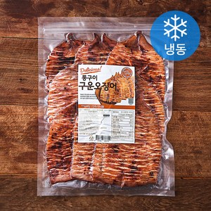 해맑은푸드 통구이 구운오징어 (냉동), 400g, 1개