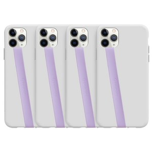 신지모루 고탄력 실리콘 휴대폰 스트랩