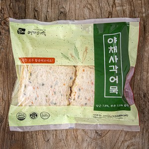 영자어묵 야채 사각어묵, 1000g, 1개