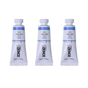 신한에쎈스 아크릴 컬러 물감 Tube A 시리즈 바이올렛 그레이 3p, 1색, 50ml