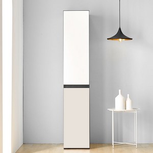 엘리에셀 비스포크 오브제 광폭 다용도 선반 5단 키큰 틈새 수납장 400 방문설치