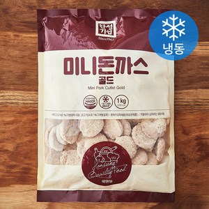 한성기업 미니돈까스 골드 (냉동), 1kg, 1개