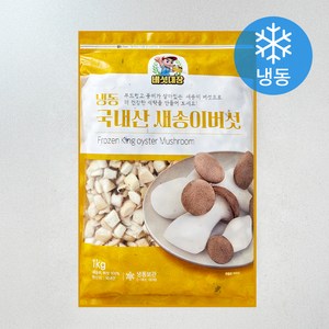 국내산 새송이버섯 (냉동), 1kg, 1개