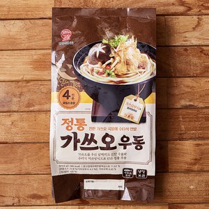 한일본고장 정통 가쓰오우동 4인분, 929.6g, 1개