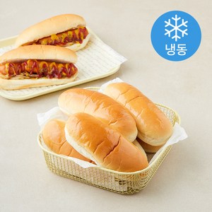 고고브레드 핫도그번 (냉동), 55g, 10개입, 1개