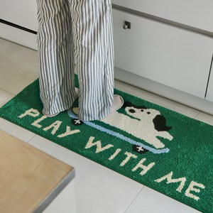 쁘리엘르 자카드 발매트