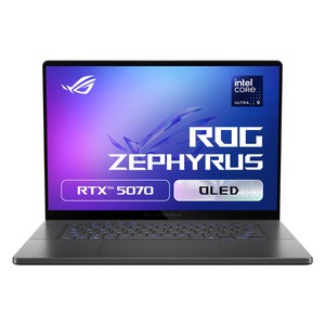 에이수스 2025 ROG 제피러스 G16 코어Ultra9 인텔 14세대 지포스 RTX 5070