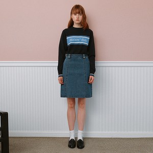 로라로라 DENIM MIDI 스커트