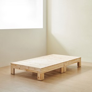 하모벨 삼나무 평상형 침대 프레임 방문설치