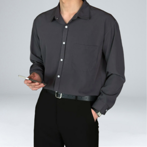 이브클로젯 이황에프엔씨 남성용 링클프리 빅사이즈 베이직 셔츠 6112 1