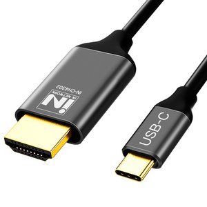 인네트워크 4K USB3.1 C타입 to HDMI 미러링 컨버터 케이블 IN-CH4302