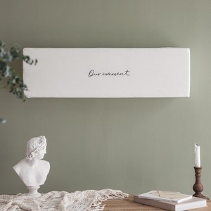 베베데코 모먼트 자수 벽걸이 에어컨 커버