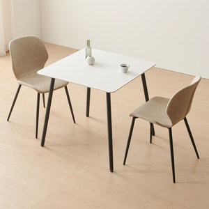 보니애가구 라비 테이블 + 의자 2p 세트 2인용 방문설치