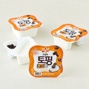 요플레 토핑 초코링 4개입, 120g, 1세트
