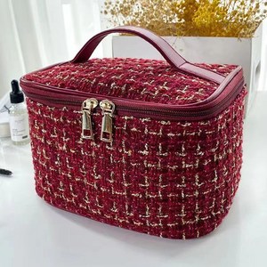 엘쏘 대용량 화장품 파우치 수납 고급 가방