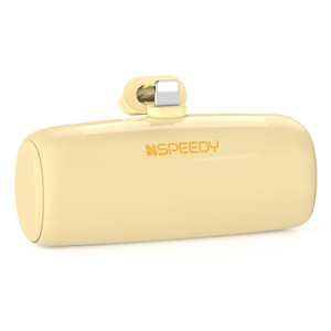 스피디 일체형 미니 도킹형 무선 보조배터리 5000mAh