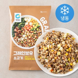 청정원 그레인보우 소고기 2개입 (냉동), 400g, 1개