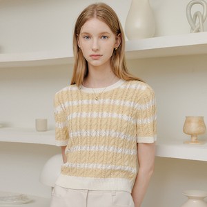 룩캐스트 여성용 헬렌 스트라이프 니트