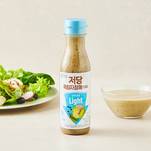 백설 저당 흑임자참깨 드레싱, 245g, 1개