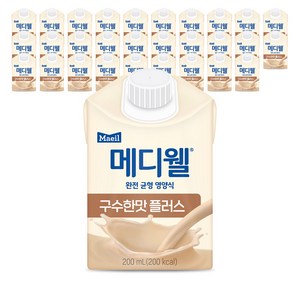 메디웰 구수한맛 플러스 영양식, 30개, 200ml