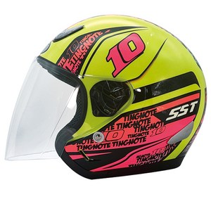 SST 체어맨 오토바이 헬멧, 팅 노트 네온그린