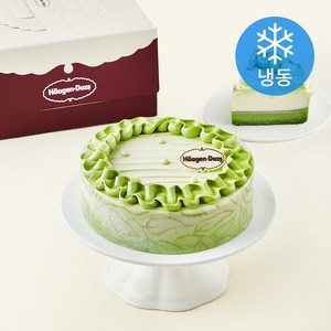 하겐다즈 바닐라 그린티 가든 케이크 (냉동)