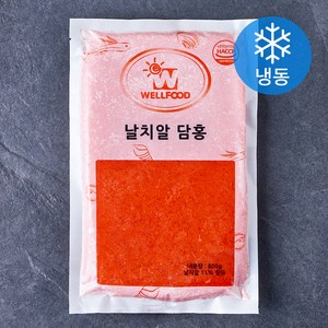 날치알 담홍 (냉동), 1개, 800g