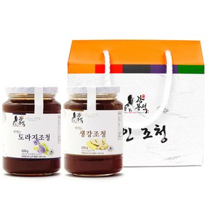 두레촌 명인 도라지 600g + 생강 조청 600g, 1.2kg, 1세트