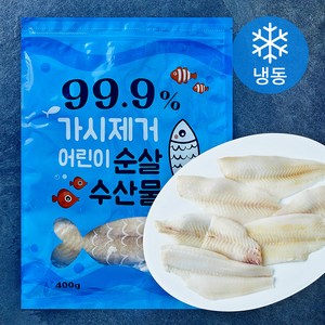 가시제거 어린이 순살 가자미 (냉동), 400g, 1개
