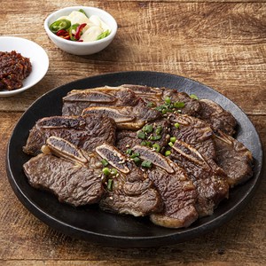 더듬뿍 양념 한입 소 LA갈비, 1팩, 500g