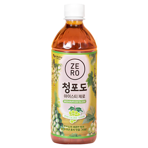 맥널티커피 청포도 아이스티 제로, 500ml, 24개