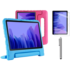 갤럭시탭A7 10.4 호환 에바폼 커버 케이스+액정필름+터치펜 SM-T500 T500N T505 T505N 케이스나라