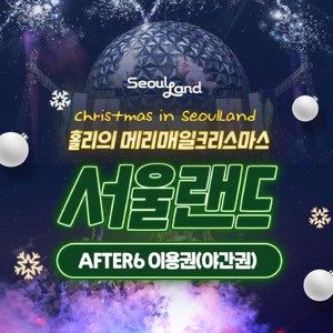 [서울/경기] ★서울랜드 AFTER6 파크 이용권